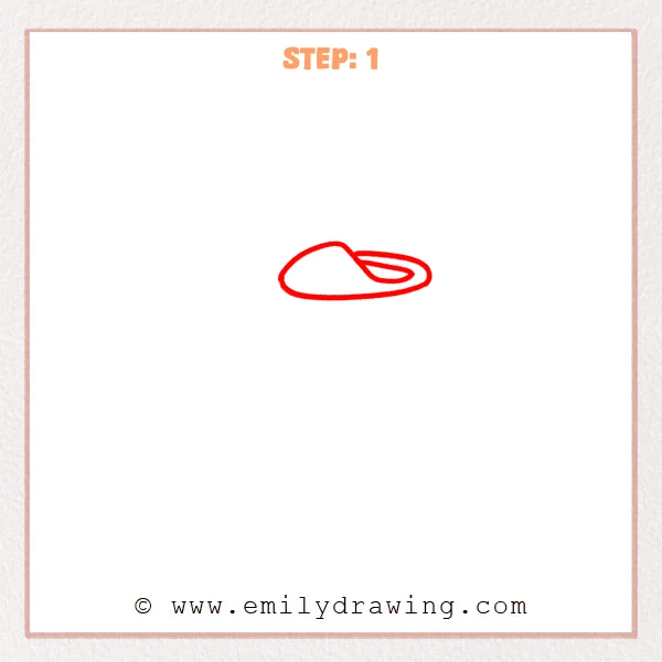 how to draw a watering can - Step 1